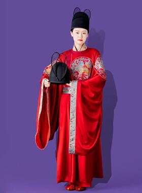 明制翼善冠乌纱帽古风汉服帽子中式新郎帽男女士锦衣卫飞鱼服官帽