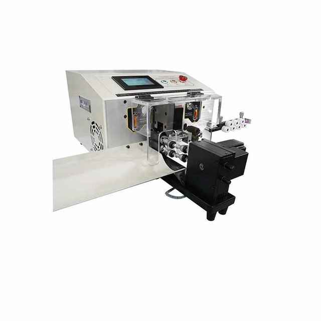 Touch screen double-wire twisting machine wire stripping machine computer wire stripping machine wire cutting machine wire twisting skin stripping machine fully automatic