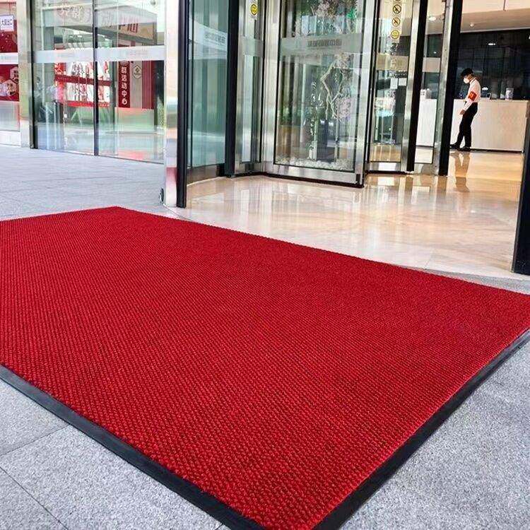 Hotel elevator staircase commercial thickened carpet shop entrance door welcome non-slip absorbent floor mats customized