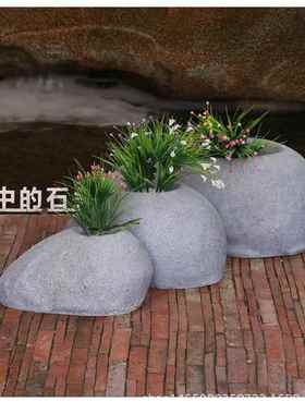 场酒店儿童节大花组合创意CF-0563盆商形合成花器异户外广场落地