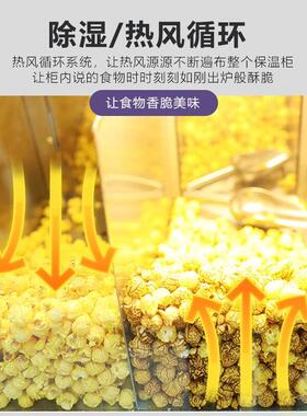 小商米花机保温箱摆摊用新型用展示柜全自动专用HY-BMHJ0锅型爆家