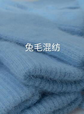 手套东北哈尔滨LSST-1防寒备蓝色暖女冬季新款露触屏保出片可指爱