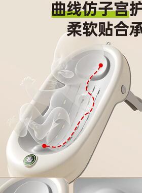 婴儿洗澡浴架坐躺托感温宝宝浴盆浴床托垫新生儿浴网