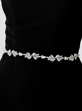 Wedding dress belt, luxurious and exquisite waistband
