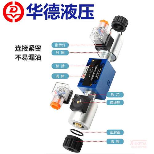 华德液压电磁阀4WE6E61B/CG24N9Z5L换向阀4WE6J61B/CW220-50N9Z5L - 图1