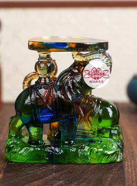 2025蛇年宋韶光吉祥物生肖属牛太平有象吊坠宋绍光招财琉璃摆件