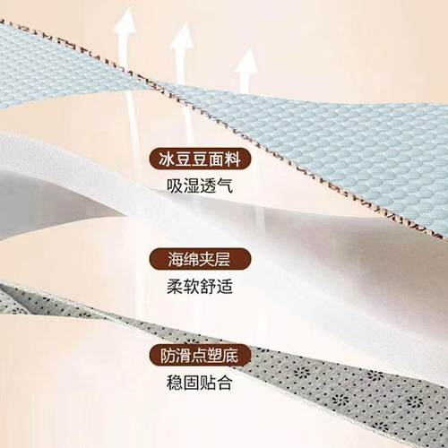 A类凉豆豆四季床垫榻榻米地垫午睡垫炕上专用垫卧室打地铺睡觉垫 - 图2
