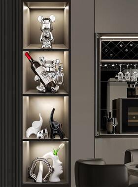 高端大气大象摆饰轻奢高档客厅电视餐边酒柜高级感玄关家居装饰品