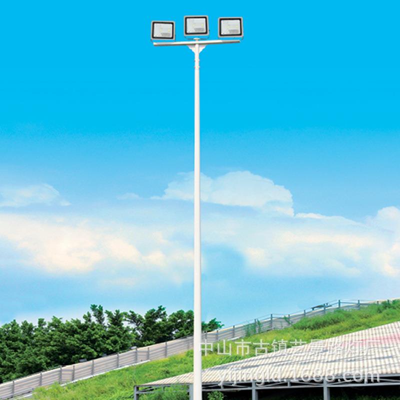 高杆球场灯广场6米8米单头农村篮球场活动场照明灯LED200瓦灯具 - 图1