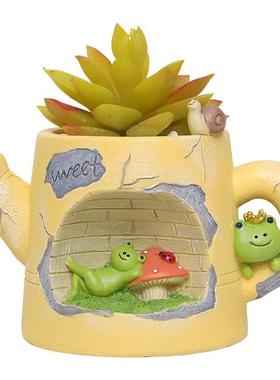 zakkaDIY童趣园艺花盆装饰摆件