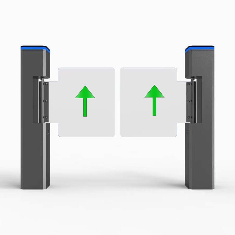 Gym turnstile face recognition access control access control attendance all-in-one machine face recognition swing gate face recognition swing gate