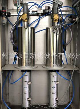 青州1-5升气动食用油灌装机2头半自动灌装机操作简使用方便