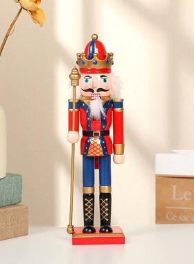 英国胡桃夹子木偶士兵北欧家居摆件创意房间摆设客厅酒柜小装饰品