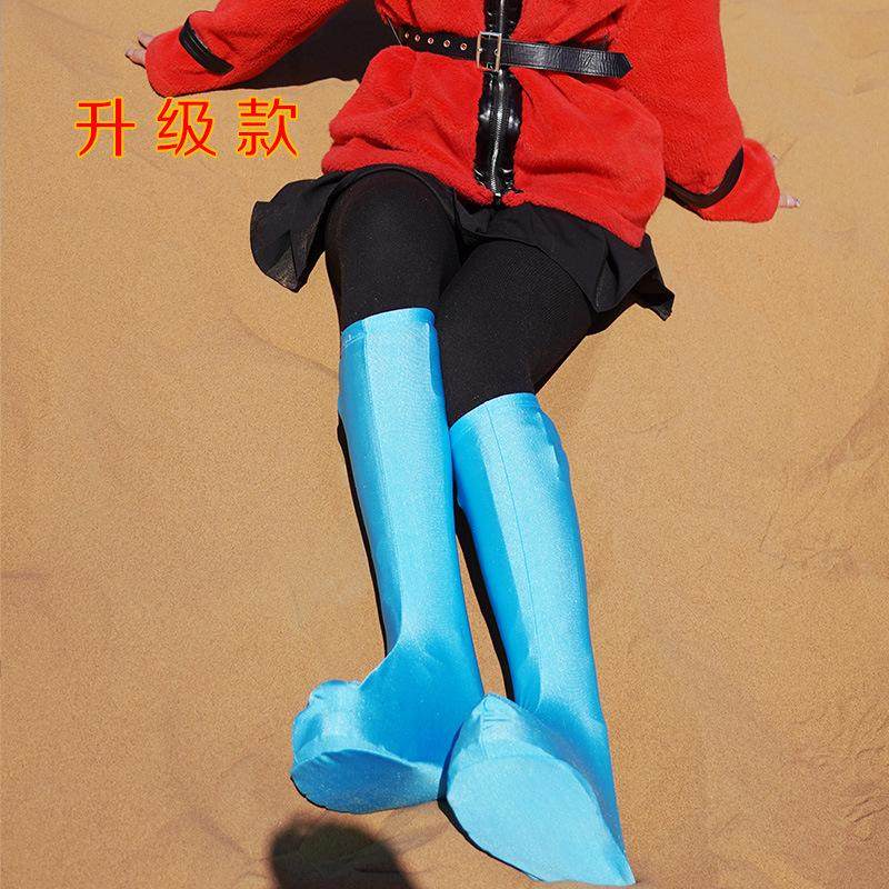 沙漠防沙鞋套茶卡盐湖脚套户外徒步旅游装备鸣沙山滑沙套儿童沙滩,淘宝优惠券,粉丝福利购,淘宝优惠卷