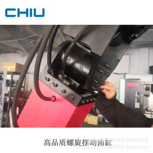 源头厂家旋转油缸CY4系列工业机器人用180-360度螺旋液压摆动油缸 - 图0