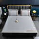 2025 new wormwood ice silk mat cool mat summer air conditioning mat machine-washed bed sheet summer washing straw mat three-piece set