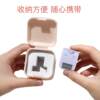 Rechargeable luminous counter hand press ring mini finger smart passenger flow point warehouse counter counting