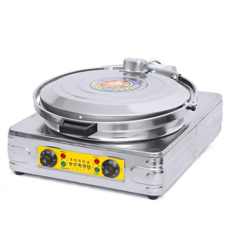 Commercial desktop electric pancake machine, pancake oven, thousand-layer pancake machine, sauce pancake, meat sandwich pancake machine, intelligent temperature control