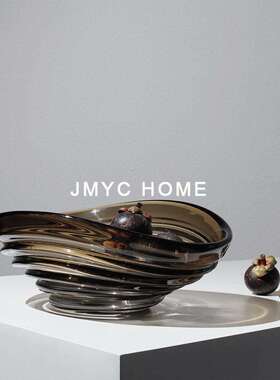 客茶几柜水果盘餐吧台桌面干果盘样板间托酒店别厅墅摆件ECH装饰