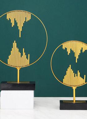 北欧轻奢抽象艺术品装饰家居客厅酒柜店入口装饰工艺礼品办公室桌