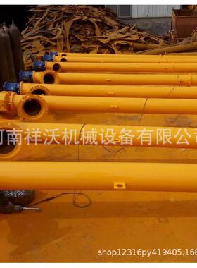 定做不锈钢螺旋输送机LS管式倾角螺旋输送机U型双轴输送绞龙