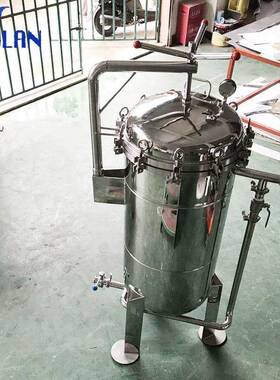 不锈钢袋式过滤器工业水处理多袋袋式过滤器柴油液体过滤器