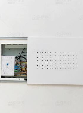 超薄推拉电表箱装饰画 画双向洞洞哑光强电箱极薄弱电箱盖板遮挡