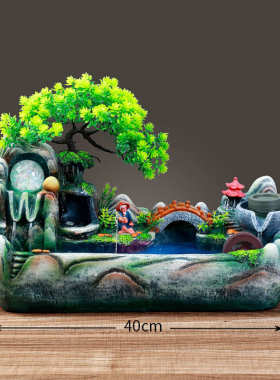 工艺品客厅【如意装饰】桌面装饰流水平安摆件酒柜电视柜