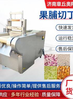 果脯切丁机厂家直供蔬菜干果加工设备切粒食堂家用商用果脯切丁机