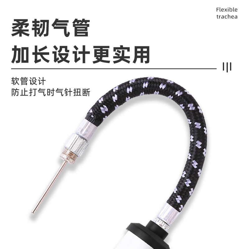 足球打气筒便携式迷你充气筒气球玩具打气筒型充气枕头气筒 - 图3