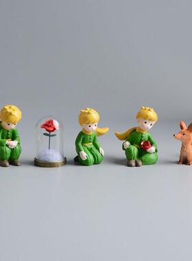 小王子和玫瑰系列饰品周边狐狸生日礼物的女孩情人节礼物的男人