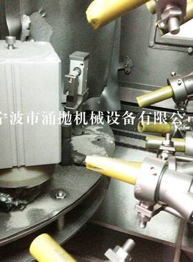 9把喷枪转台式喷砂机9个枪头自动喷砂机圆盘自动喷砂设备