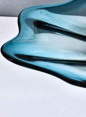 创意款欧式奢华水晶水晶玻璃果盘水果盘装饰摆件家居饰品