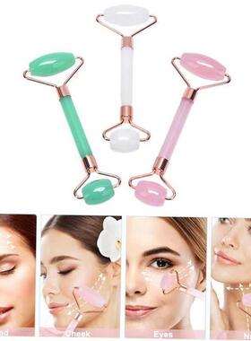 2pcs/set Face Spa Massager Neck Roller Gua Sha Scraper Board