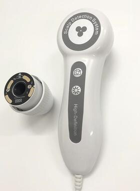 头皮皮肤200倍监视器镜头三光谱高清检测仪手柄照灯毛囊监视器配
