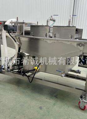 薯条淋浆机桑叶淋浆机商用淋浆机连续式上浆机食品机械源头厂家