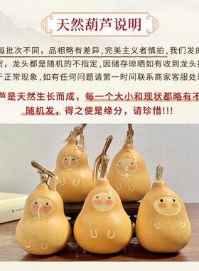 【普陀山】可爱文玩葫芦植物手捻手把玩挂件盘玩葫芦摆件民间艺术