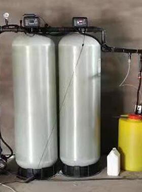 大型工业软水机锅炉软化水处理设备地下井水多介质除水垢过滤器