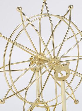 北欧创意个性永动机仪摩天轮摆件旋转牛顿摆件家居客厅卧室装饰品