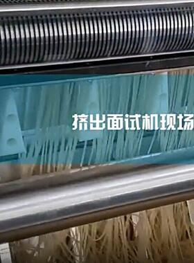 红油面皮食品加工机械 即食面片挤压成型机 速食方便米饭设备