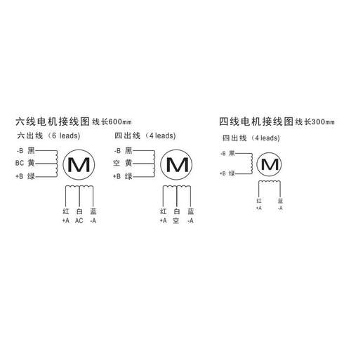 研控57步进电机 YK57HB76-03A YK57HB76-04A YK57XQ76-4008A原装 - 图2