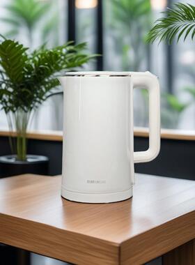 利快热水壶宿舍学生800w小功率电水壶304不锈钢逆变器车载烧水壶