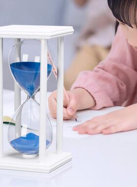 沙漏摆件创意流沙瓶5/30/45/60分钟漏斗倒计时器个性定制新年礼物