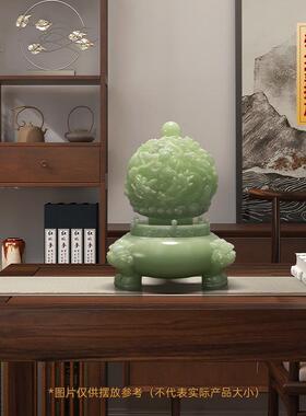 龙转干坤鼎摆件招财三足鼎客厅老板办公室桌面装饰品公司开业礼物