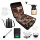 Outdoor travel portable hand-brewed coffee pot set hand-ground coffee pot full set of utensils filter cup hand-brewed coffee pot combination