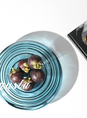 盆简约现客别厅BAC茶几代水果盘餐厅吧台干果收纳酒店墅摆件软装