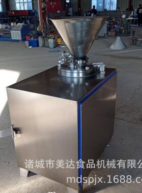 单双管液压灌肠机香肠腊肠全套设备老火腿蒜蓉肠香肠灌肠机现货
