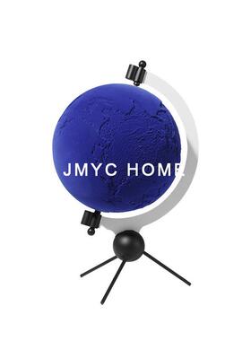 极简轻奢售楼处书房办公室地球仪摆件家居客厅电视柜桌面软装饰品