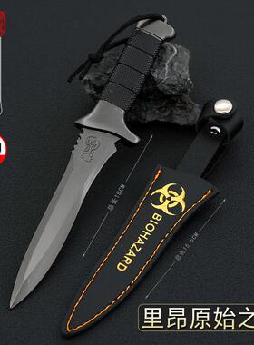 生化危机游戏周边李昂原始之刃武器模型皮套版全金属工艺品摆件