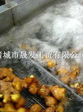 多功能生大姜清洗机新鲜黄姜高压清洗机莱芜大姜清洗机什么样